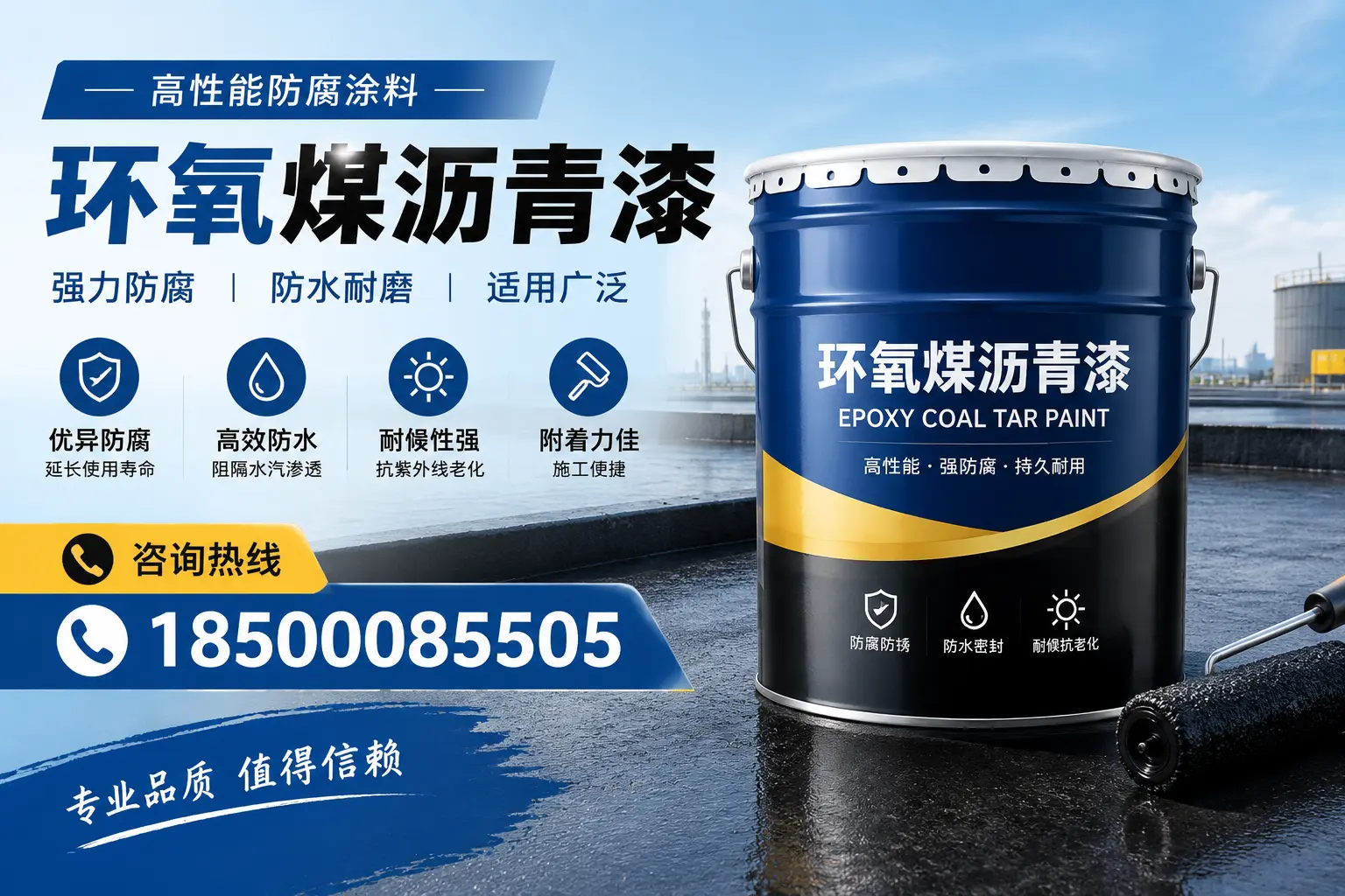 环氧煤沥青漆的主要成分与功能，阿拉尔用户深度了解